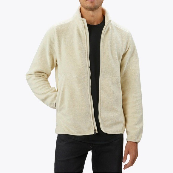 CUTS Men’s Polartec Sherpa Full Zip Size Medium NWOT
