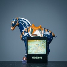 PARASTONE Resin Sculpture:  Art Chinois - Horse of the Tang Dynasty CH03 18cm