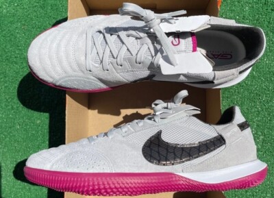 Nike Streetgato Indoor Soccer Futsal Shoe Grey Fog/White/Dynamic