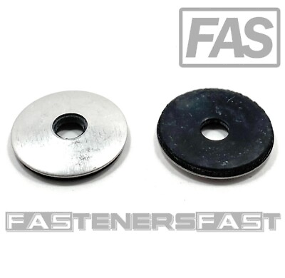 #ad 50 5 16 x 1 1 8 OD Stainless Steel Washer EPDM Neoprene Rubber Backed Roofing $16.86