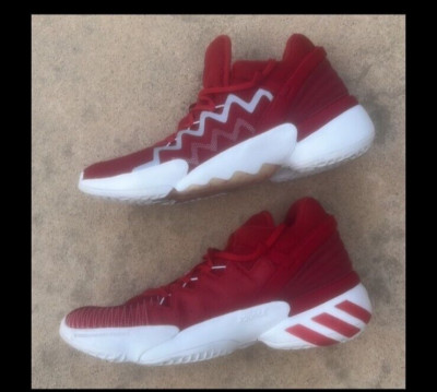 adidas D.O.N. Issue 2 Red/White Men display picture 2