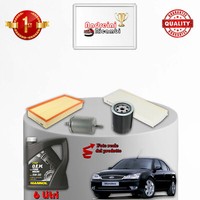 Set Service 4 Filter Und ÖL Ford Mondeo Iii ST220 166KW 226CV Von 2002->