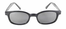 X - KD's Sunglasses Black Frames / Smoke Lens / Silver Mirrored