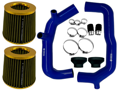 N54 Upgrade Turbo Inlet pipe 2.0'' FOR 07-10 BMW 335xi 335i 535i - BLUE V2 GOAF