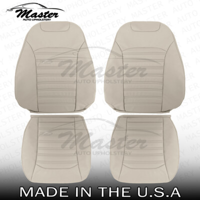 2013 2014 2015 2016 2017 Fits Ford Fusion Tan Leather Seat Covers,  Perforated