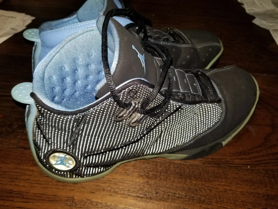 Nike Air Jordan 12.5 Team Silver University Blue Sneakers 317176-002 Sz 11.5 - Image 3 of 4