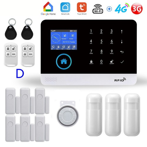 Sistema de Alarma para Casa Security Alarm System Wireless WIFI GSM Alexa Google - Picture 26 of 39