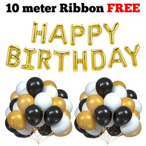 16'' Happy Birthday Foil Balloons Bunting Banners Letters Self Inflating PartyUK - Picture 6 of 121