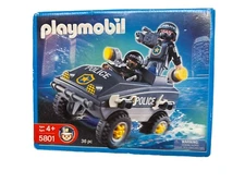 New Sealed Playmobil 5801 Swat Team Vehicle 36 pc