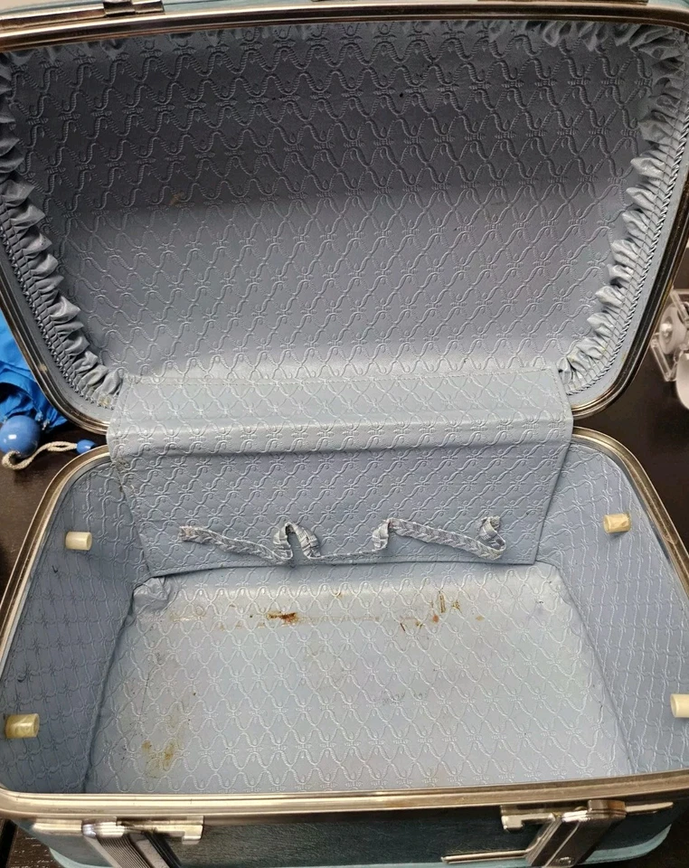 Equipaje vintage American Tourister de 3 piezas con llaves originales e instrucciones  Foto 3 de 4