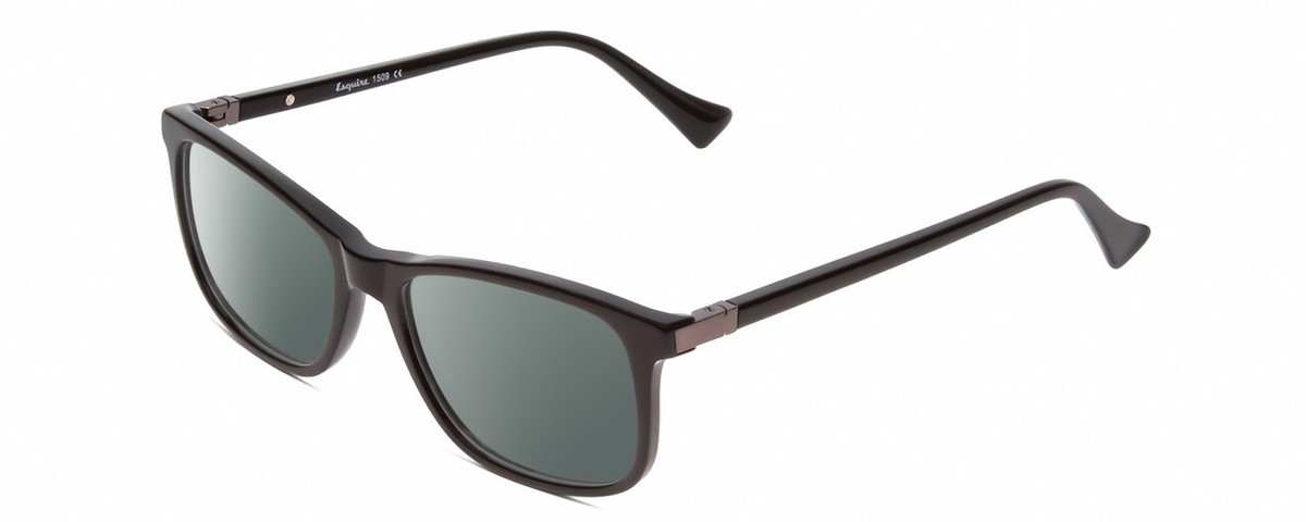 Esquire EQ1509 Gafas De Sol Polarizadas Unisex Cuadradas Negras 54