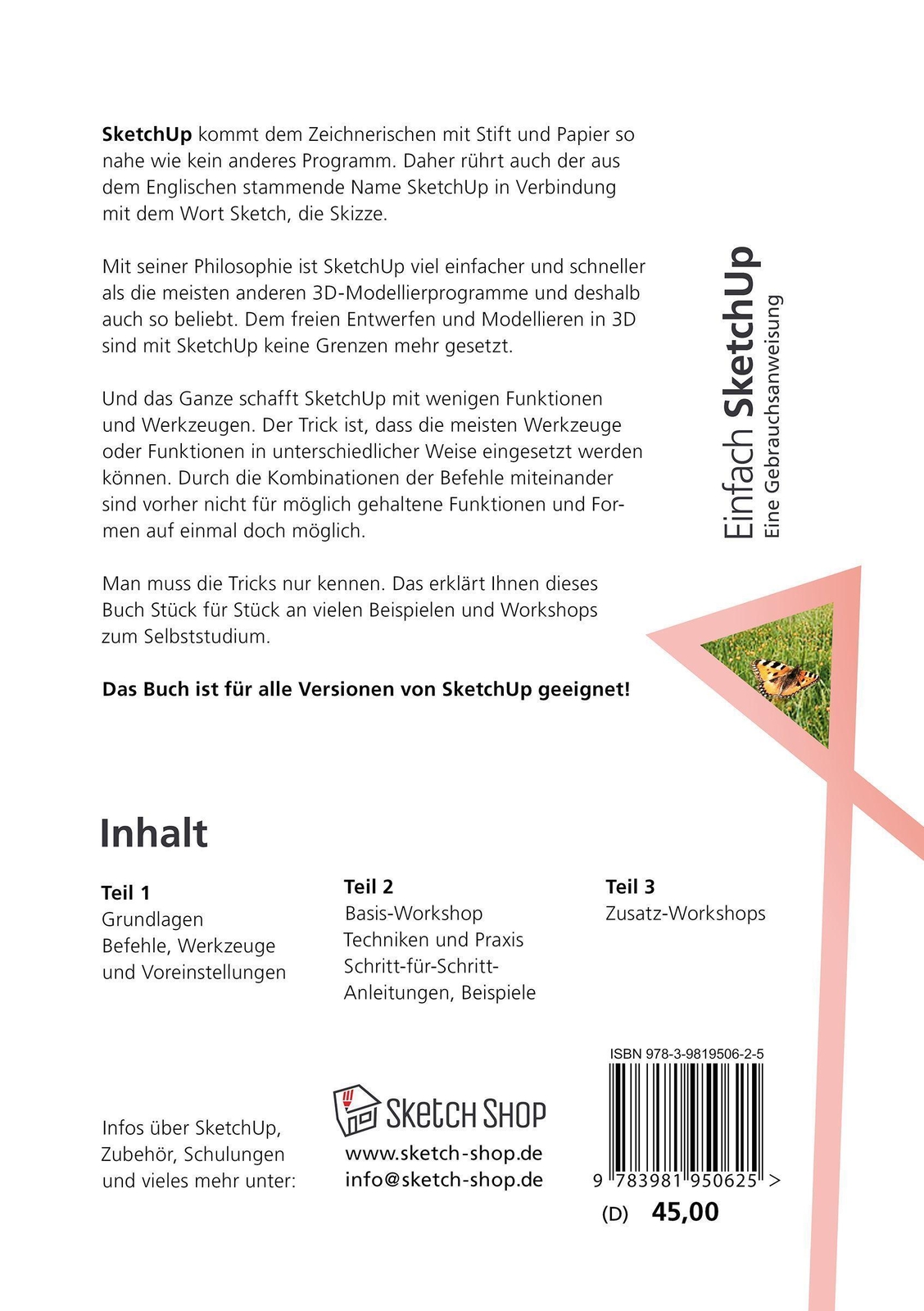 Thumbnail - Einfach Sketchup - Eine Gebrauchsanweisung | Ebba Steffens (u. A.) |