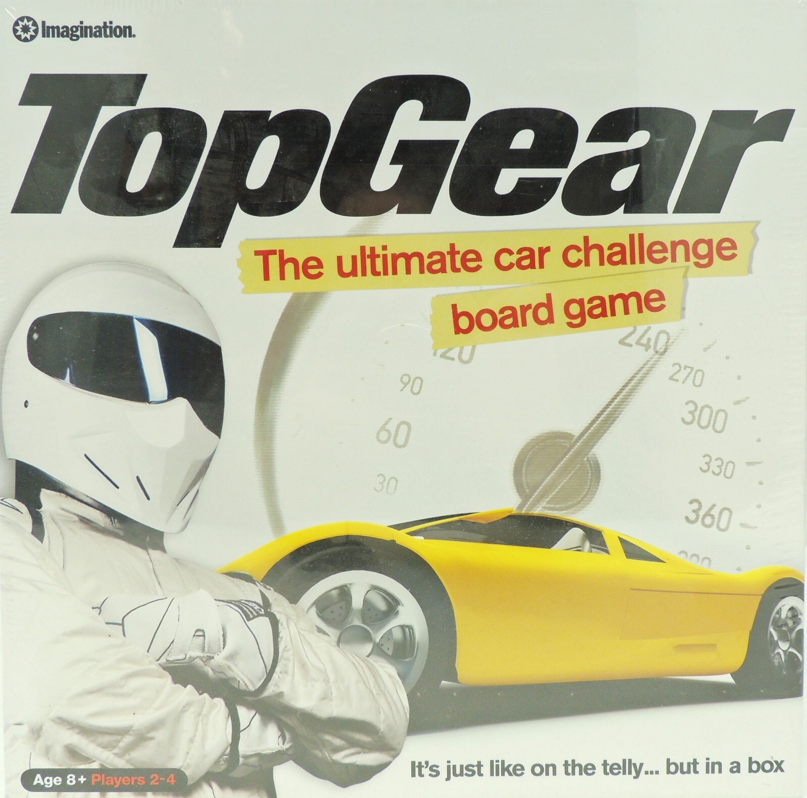 Top Gear - Ultimate Car Challenge Board Game (Imagination, Brand New & Sealed)