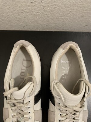Dior Homme 2004 Hedi Slimane Women Trainers White Shoes Size 40/9