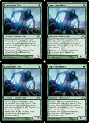 4x EXPERIMENT ONE Gatecrash MTG Green Creature—Human Ooze Unc | eBay