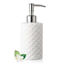 Ceramic Soap Dispenser with Pump, Hand and Liquid Soap Dispenser Rust Proof, ...