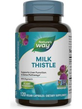 Nature's Way Milk Thistle 175 mg Liver Support 120 Capsules Exp 11/27