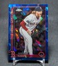 Dustin May 2025 Topps Chrome Update Sapphire Card #USC80 Boston Red Sox
