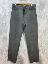 Versace Jeans Couture Gray Cotton-Blend Tailored Pants Men’s IT 50 / US 36