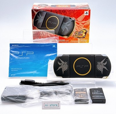 PSP-3000 PSP 3000 Console Monster Hunter 3rd Limited Edition - Open box unused