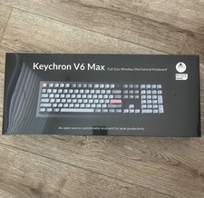 keychron v6 max Wireless QMK Mechanical Keyboard 2.4 GHz & Bluetooth