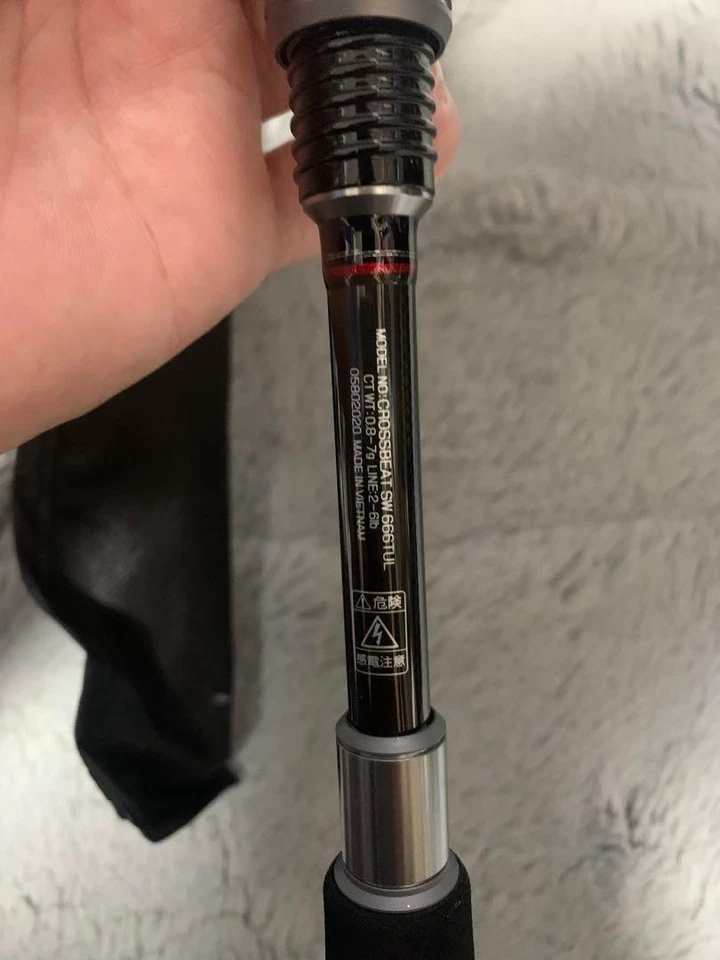 Daiwa CROSSBEAT SW 666TUL Fishing rod 1.98m color black outdoor leisure unisex - Image 4 of 4