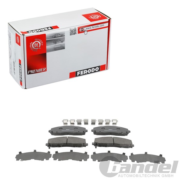 Ferodo ECO-FRICTION BremsbelÄGe Vorne Passend FüR Chrysler Grand Dodge Journey F-image