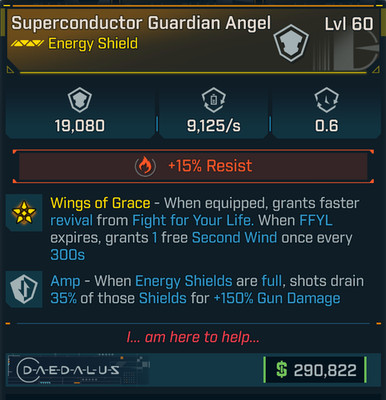 Borderlands 4 OP  GUARDIAN ANGEL SHIELD 150% AMP