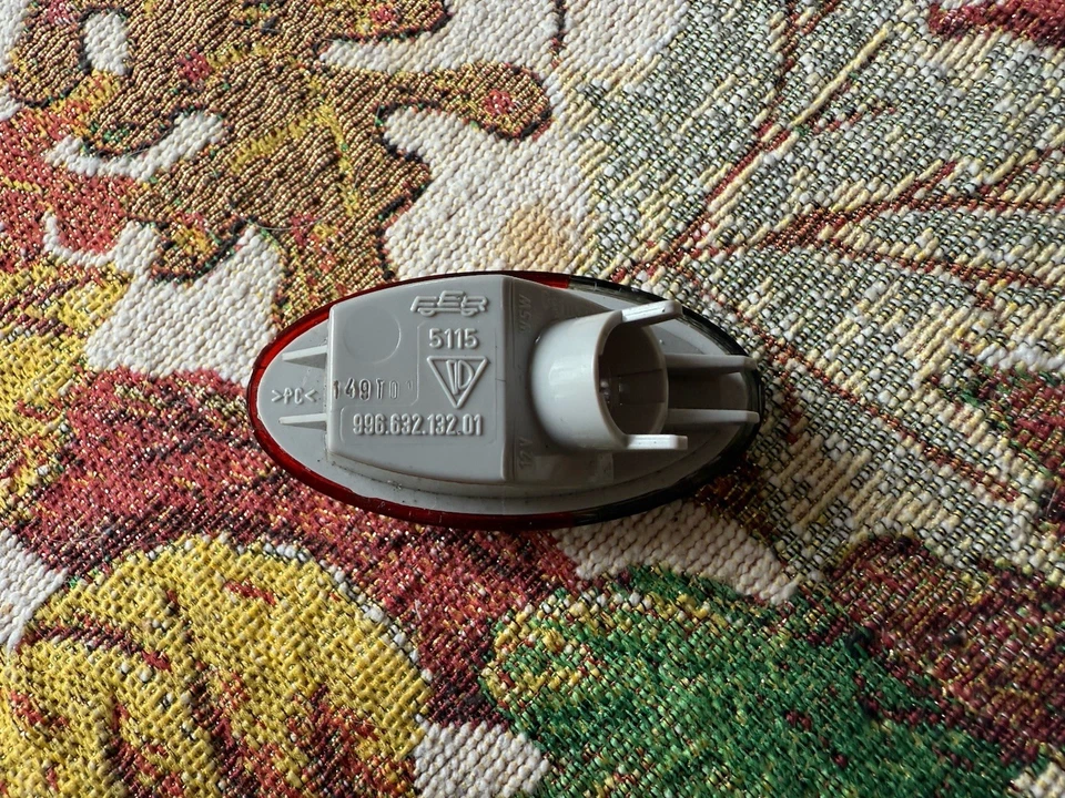 Lámpara de cortesía genuina Porsche 986 996 997 911 Boxster Cayman 99663213201 Foto 2 de 2