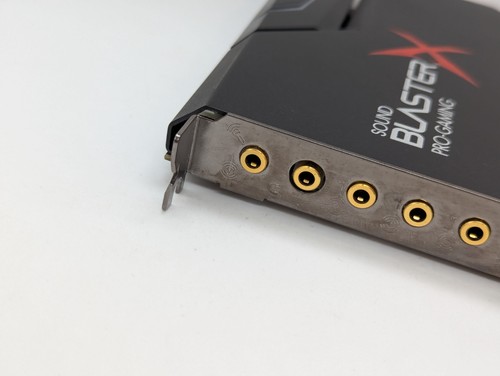 Creative Sound BlasterX AE-5 Plus 32-bit PCIe gaming sound card DAC SB1740 READ - Picture 6 of 17