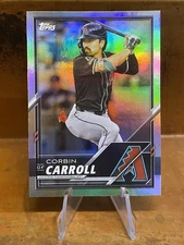 2025 Topps Lids X Mitchell & Ness Exclusive Rainbow Foil CORBIN CARROLL #4 SP