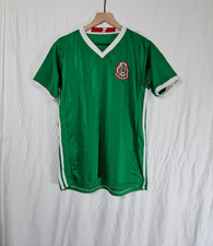 Mexico Team Home Green Football Shirt Soccer Jersey Men's  Size Medium