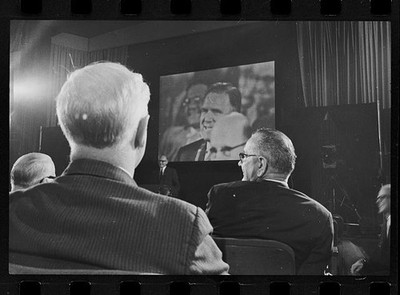Photo:AT+T Telstar test (first sattelite t.v. broadcast)