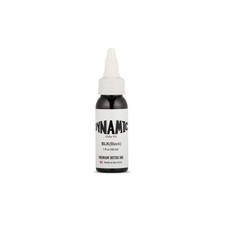Dynamic Color Black Tattoo Ink, Made in USA Since 1990, 1 oz 1 fl