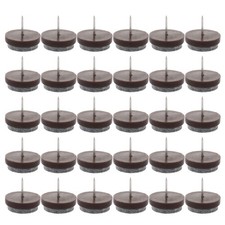 30pcs Table Chair Leg Floor Protector with Felt Pad Chair Leg Caps Reduce Noise