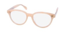 NEW DIFF 0291 CARLY BLUE LIGHT LENS EYEWEAR PLASTIC ORANGE CIT FULL-RIM OVAL