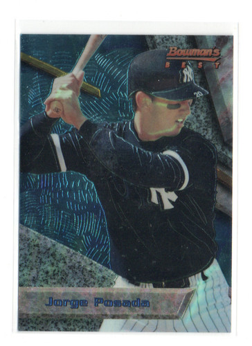 Jorge Posada [Blue] #29 1994 Bowman's Best card