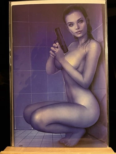 Gun Honey Blood for Blood #1 - Nathan Szerdy Ultra Violet Virgin Variant