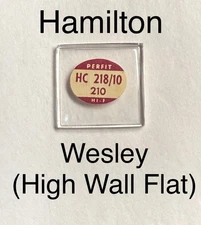 NOS Vintage 1940-50s Wesley High Wall Flat Glass Watch Crystal