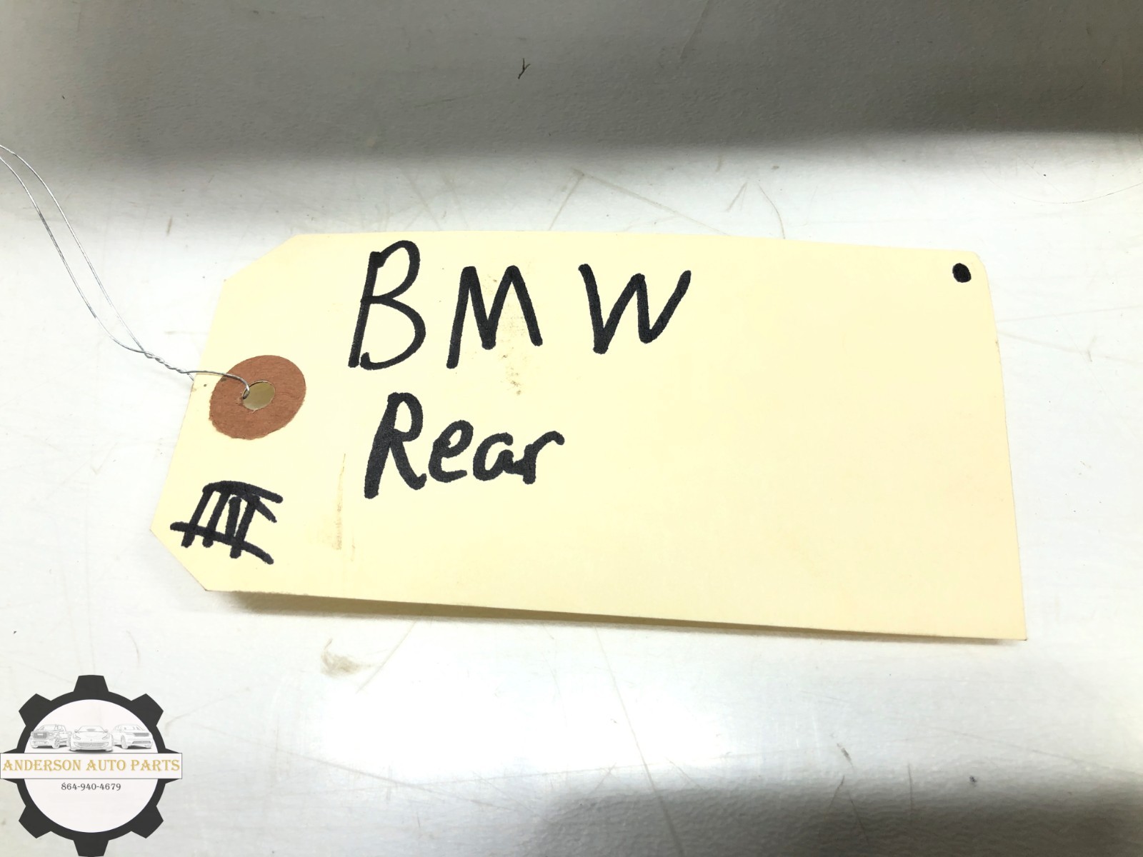 2014-2020 BMW i8 I12 REAR BUMPER LOWER COVER PANEL OEM #DAMAGED