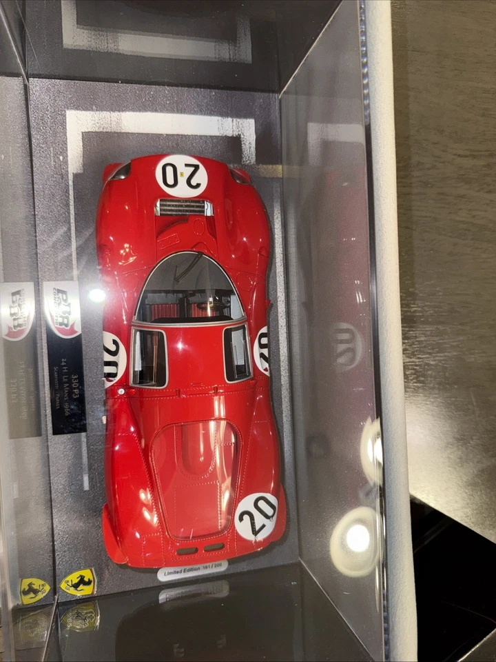 Coche BBRC 1835B Ferrari 330 P3 24H Le Mans 1966 N 20 edición limitada 1/18 Foto 3 de 4