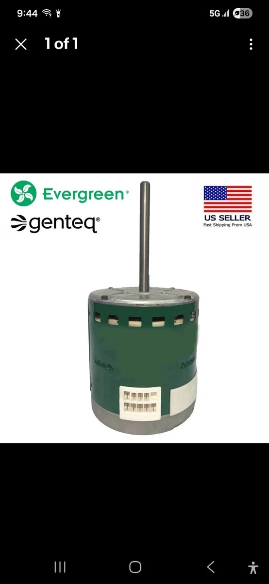 Ead 5209822, Electrocraft Induction Motor 208/240v, Ccw | Meses sin interés Ead 5209822, Electrocraft Induction Motor 208/240v, Ccw | Meses sin interés