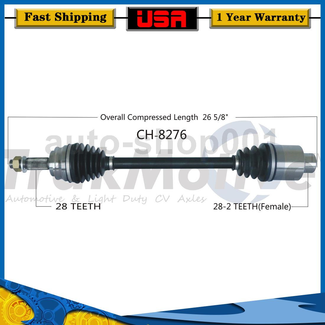 Front Right CV Axle Joint Shaft For Jeep Patriot 4WD 2.0L 2009 2008 2007