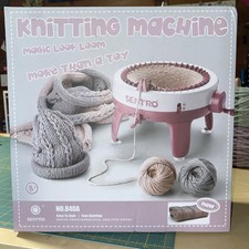 Knitting Machine,SENTRO 40 Needles Knitting Machines,Smart Weaving Knitting
