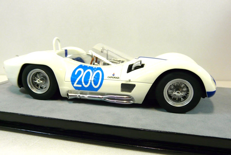 MASERATI BIRDCAGE Targa Florio 1960 Vaccarella LTD TECNOMODEL 1:18 - Immagine 2 di 4