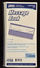 Duplicate Message Book by Quill