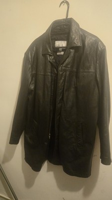  Wilsons Leather M. Julian  Mens Jacket Size L Black 