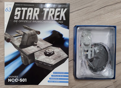 Star Trek Antares NCC-501 von Eaglemoss Ausgabe 63 mit Heft und OVP