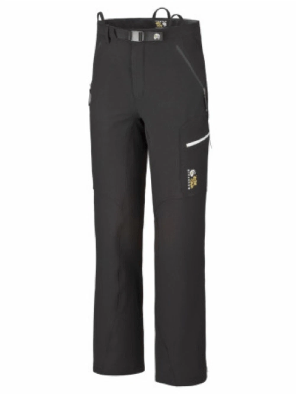 Mountain Hardwear sarpa soft shell fleece lined belted nylon hiking pants XL