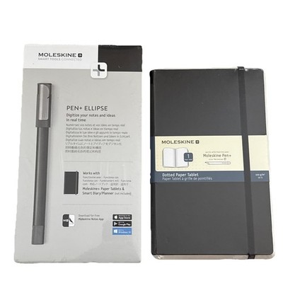 Moleskine Pen Ellipse Smart Writing Set Pen Model NWP-F70 & Paper Tablet SEALED